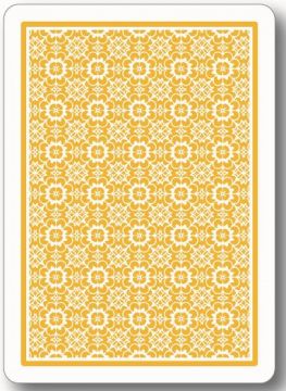 Black Jack Rose Playing Cards - Yellow